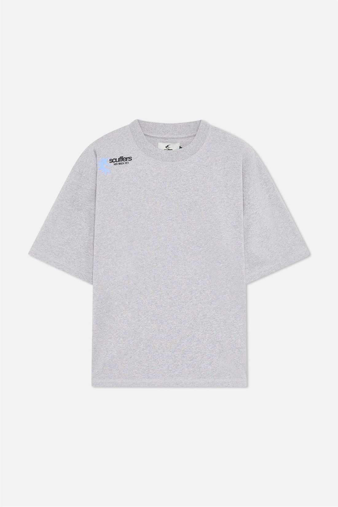 Not Ibiza Again Light Grey Tee