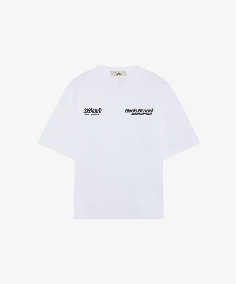Racing Tee White